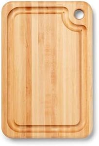 John Boos Boos Block Prestige Series Large Reversible Wood Cutting Board, 1.25-Inch Thickness, 18" x 12" x 1 1/4", Maple