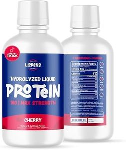 Proteinex Medical Grade Liquid Hydrolyzed Protein Max Strength - Supports Wound Healing and Doctor Recommended- No Carbs, Zero Sugars & Ready to Drink Liquid Protein Drink (Cherry, 30 Fl oz)