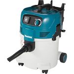 Makita VC3012M 240 V M Class Dust Extractor with Power Take-Off, 30 L Blue/Black