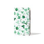 Pattern Printed Photo Album 3 Inch 96 Pockets Mini Picture Compatible with Fujifilm Instax Polaroid Mini 11/8/9/7s/25/70/90 Instant Camera Name Card Holder-Clover