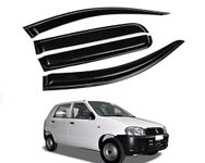 V.Ecom Car Window Side Deflector Rain Door Visor for Suzuki Alto Old Set of 4 Pc