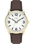 Timex Easy Reader 38 mm Mens Quick Release Brown Leather Strap Watch TW2U71500