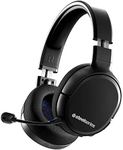 SteelSeries Arctis 1 Wireless - Gaming Headset - USB-C - Detachable Clearcast Microphone - for PC, PS5, PS4, Nintendo Switch, Android, Black (PlayStation)