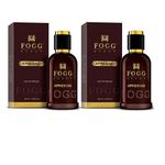 FOGG Men Spray Scent Xpressio Perfume, Long-Lasting, Fresh & Powerful Fragrance Spray, Eau De Parfum, 2 X 100 Ml (Pack Of 2), 200 Millilitres