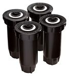 Rain Bird 1802AP4PK Professional Pop-Up Sprinkler, Adjustable 0-360° Pattern, 8' - 15' Spray Distance, 2" Pop-up Height, 4-Pack