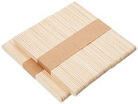 2 x 50 Lollipop Craft Sticks (Natural or Colored) (Natural) by ark Craft