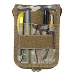 TACTICAL NOTEBOOK COVERS.COM Canadian Field Message Pad Cover System | with Utility Strap on Front | for The Canadian Forces FMP, Will fit fit Any 6.75” x 4.5” Notepad | Multicam