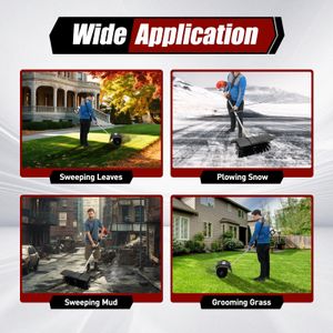 Power Brush 52cc Petrol Sweeper – Artificial Grass Broom for Garden, Driveway