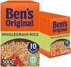 Ben's Original Wholegrain Brown Rice, Bulk Multipack 12 x 500 g boxes (Total 6 kg)