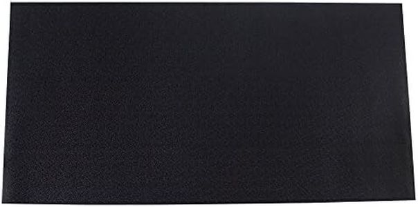 Top Performance PVC and Foam Pet Groomer’s Table Mat, 24x48 Inch, Black