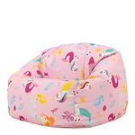 Bean Bag Bazaar Kids Bean Bag Chair, Under The Sea, Large Indoor Outdoor Dinosaur Bean Bag Chairs for Girls and Boys with Filling Included, Nursery Decor Bedroom