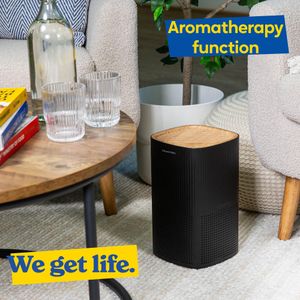 Russell Hobbs Air Purifier – Black, HEPA Filter