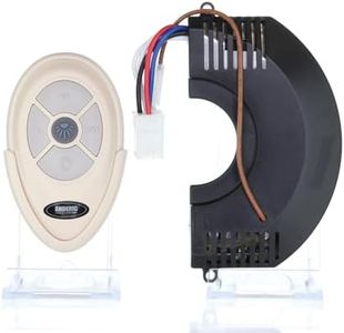 Anderic FAN35T-FAN30R-KIT Replacement Ceiling Fan Remote Control Kit for Harbor Breeze