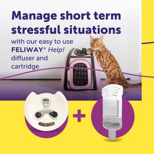 FELIWAY Cat Calming Diffuser – Stress Relief Plug-In
