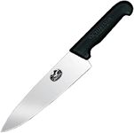 Victorinox Fibrox Extra Wide Blade Cooks Carving Knife, Black, 5.2063.20