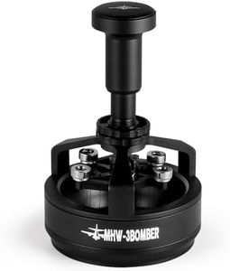 MHW-3BOMBER WDT Tool Espresso 58mm, Cyclone Espresso Distribution Tool with Magnetic Base for Barista, Adjustable Depth Coffee Stirrer Tool, 0.25mm x 14 Needle Distributor Tool, YU Series T5849-OS