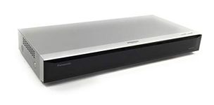 Panasonic DMR-UBS70EGS Ultra HD Blu-ray Recorder (500GB HDD, 4K Blu-ray Disc, 4K VoD, UHD TV Reception, 2x DVB-S2, Silver)