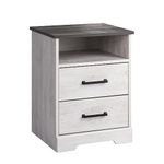 White Wooden Nightstands