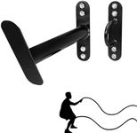 powerfeng Battle Rope Anchor & Storage: Battle Ropes Hanger Kit Wall Ceiling Mounting Bracket Home Gym Suspension Strap Hook