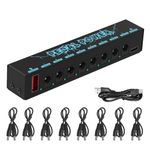 STYLEHEAVEN Guitar Pedals Power Supply Pedalboard Power Supply Sturdy Guitar Effect Pedal