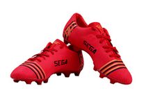 SEGA Men Spectra Football Shoes By Star Impact Pvt. Ltd. (Red, Numeric_3)