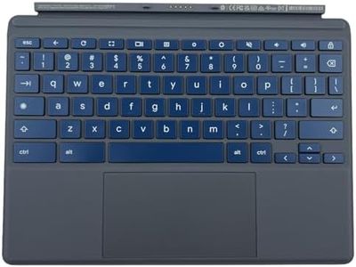 COMOLADO US Blue Touchscreen Tablet Keyboard for HP Chromebook X2 11-DA 11-da0023dx TPN-H101K