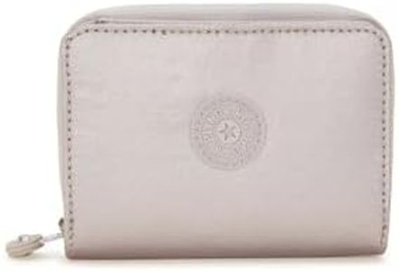 Kipling Women's Money Love Wallet, RFID Anti-Hacker Technology Wallet, Polyester Zip Closure Wallet