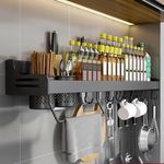 Edumov Wall Spice Rack, Spice Witho