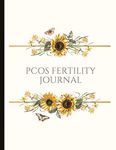 PCOS Fertility Journal: Beautiful Journal With Cycle Tracking Inc. Temperature, Cervical Fluid, LH, Ovulation & Medication. Suitable For PCOS Fertility Tracking and Trying To Conceive (TTC).