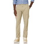 Amazon Essentials Men's Straight-Fit Stretch Cargo Trouser (Available in Big & Tall), Khaki Brown, 36W / 30L