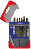 TIVOLY - Coffret Forets Métaux Haute Performance - Spécial Perçage Inox et Aciers Résistants - 10 Forets HSS Cobalt Ø 1 à 10 mm