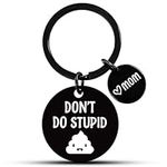 Fychuo Funny Gifts for Teenage Boys Girls Gift Ideas Keyring Novelty Presents Boy Stocking Fillers Keychain Son Daughter Gadgets Love Mum