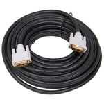 WIRED SOLUTIONS Pure Copper Gold Plated Connector Single Link 18+1 DVI Cable (20)