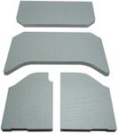 Design Engineering 050133 Boom Mat Grey Sound Deadening Headliner Compatible with 4-Door Jeep Wrangler (2007-2010)