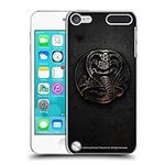 Head Case Designs Officially Licensed Cobra Kai Metal Logo Graphics Hard Back Case Compatible With Apple iPod Touch 5G 5th Gen