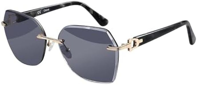 ZENOTTIC Lunettes de soleil sans monture surdimensionnées pour femmes à la mode géométrique diamant coupe dégradé lentille Protection UV nuances de mode
