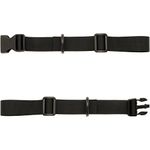 CampTeck U6839 Adjustable Chest Strap, for Backpack and Rucksacks - Replacement Nylon Chest Harness, Secures Shoulders Straps when Hiking, Running, Outdoor activities, Heavier Contents - Black