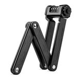 ROCKBROS Folding Bike Lock Compact Bike Lock for Electric Bike Lock Heavy Duty Anti Theft Bicycle Locks with Mounting Bracket 4-Digit