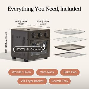 Our Place Wonder Oven – Charcoal Countertop Convection Toaster