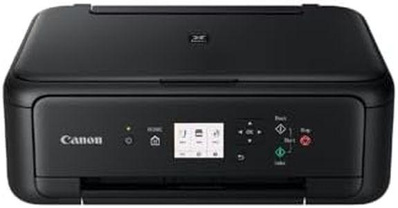 Canon PIXMA TS5150 Drucker Farbtintenstrahl Multifunktionsgerät DIN A4 (Scanner, Kopierer, Farbdisplay, 4.800 x 1.200 dpi, USB, WLAN, Duplexdruck, 2 Papierzuführungen) schwarz