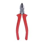 Taparia 6" Side Cutting Plier With Cable Stripper (1122-6N), Red