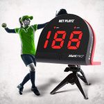 NetPlayz Softball Radars, Speed Sensors Training Equipment (Hands-Free Radar Guns, Pitching Speed Guns | Softball Gifts, High-Tech Gadget & Gear for Softball Players, Black (NIS022132033)