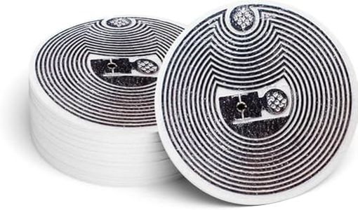 AZ-Delivery NTAG215 - 10 pegatinas para etiquetas NFC (memoria de 540 bytes, reutilizables, totalmente programables, WiFi, compatible con iPhone iOS, atajos y aplicaciones de Android