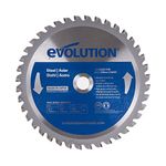 Evolution Power Tools 6-1/2BLADEST Steel Cutting Saw Blade, 6-1/2-Inch x 40-Tooth