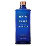 Haig Club Clubman Single Grain Scotch Whisky | 40% vol | 70cl | Matured Exclusively in Bourbon Casks | Scottish Whisky | Notes of Vanilla & Coconut | Also for Whiskey & Cola Drinks