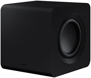 SAMSUNG SWA-W510 Subwoofer for S Series Soundbar with Powerful Bass, Wireless, Unibody Design, Compact 6.5" Size, 2022, Black