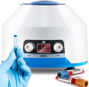 Mxmoonant Lab Centrifuge Machine, 300-4000RPM|15mlx6 Capacity|0-100min Timer Electric Benchtop PRP Centrifuge with Digital Display 110V