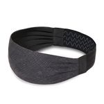 ReDesign Apparels Nylon Performance Headband For Men And Women-Running,Cycling,Yoga,Tennis,Badminton&Other Sports(Multiple Colors)(Black Pattern)