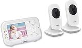 Vtech Vm3252-2 Baby Monitor 2cameras, Video Baby Monitor With 2.8" LCD Screen, Moniteur Bébé With Temperature Sensor, Night Vision, Vox Mode