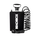 BeachBox Portable Shower Tank Only | Insulated Shower Tank for Hot & Cold Water | Multi-Spray Shower Gun | Easy Fill & Carry | Capacity: 1.3 Gal